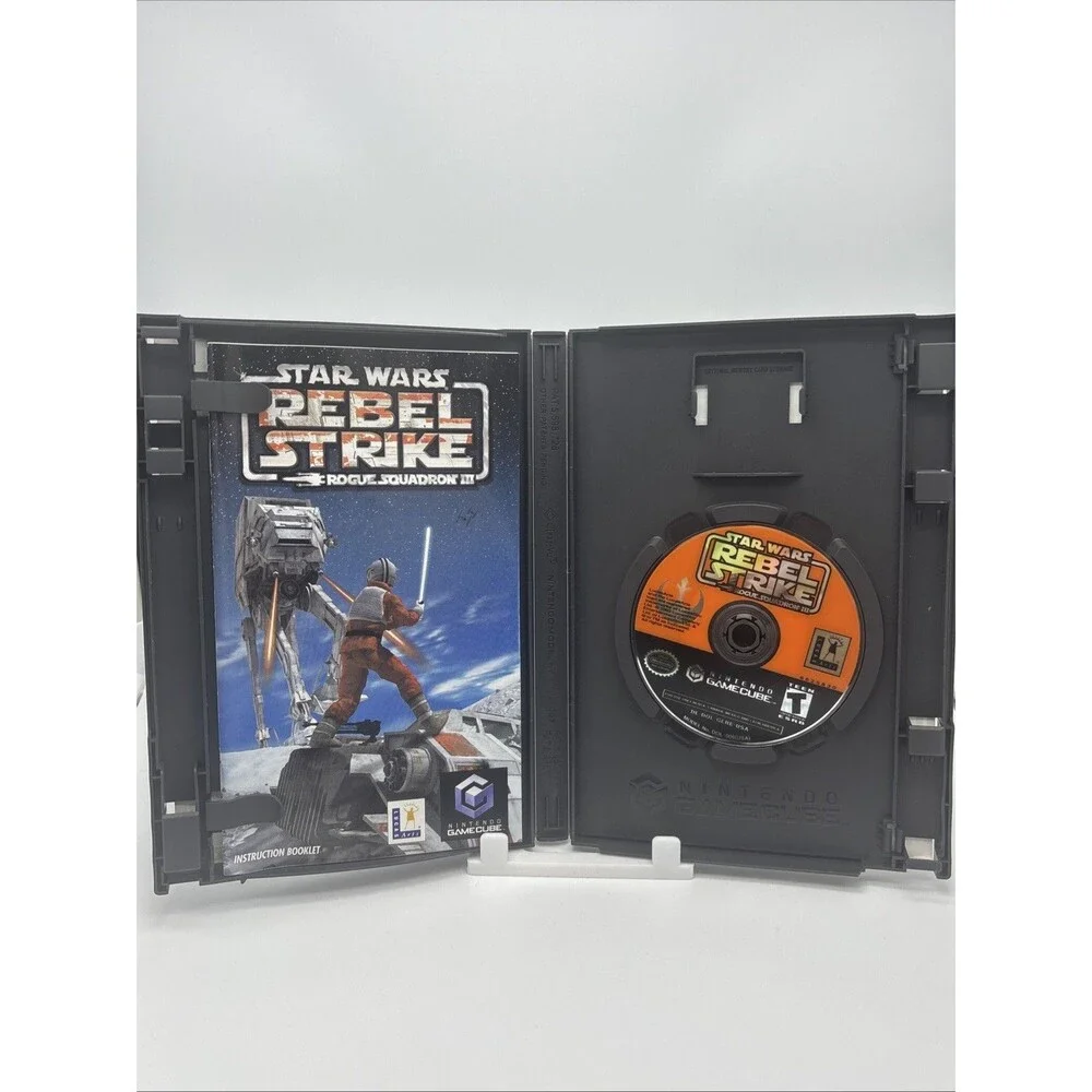 Star Wars Rogue Squadron III: Rebel Strike Nintendo (GameCube 2001) CIB Tested